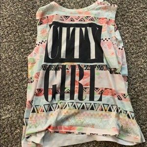 City girl tank